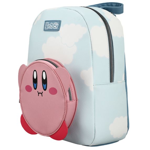 Kirby Cloud Mini Backpack with Die-Cut Pocket