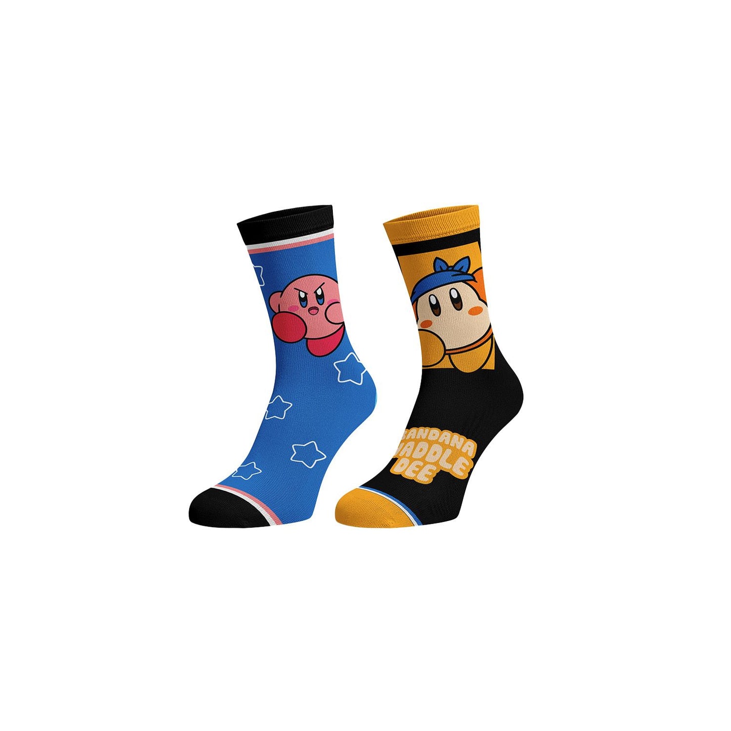 Kirby Waddle Dee 2 Pack Crew Socks