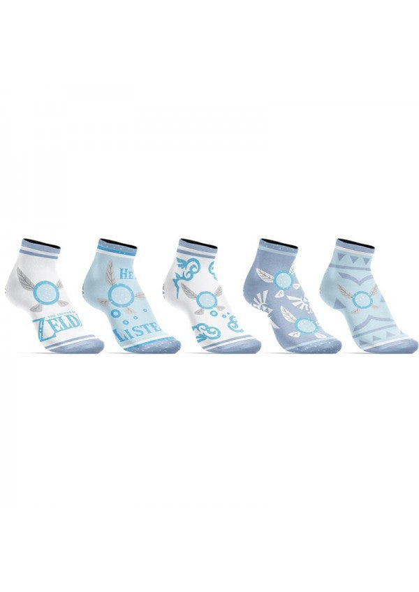 Legend of Zelda Navi 5-Pack Ankle Socks