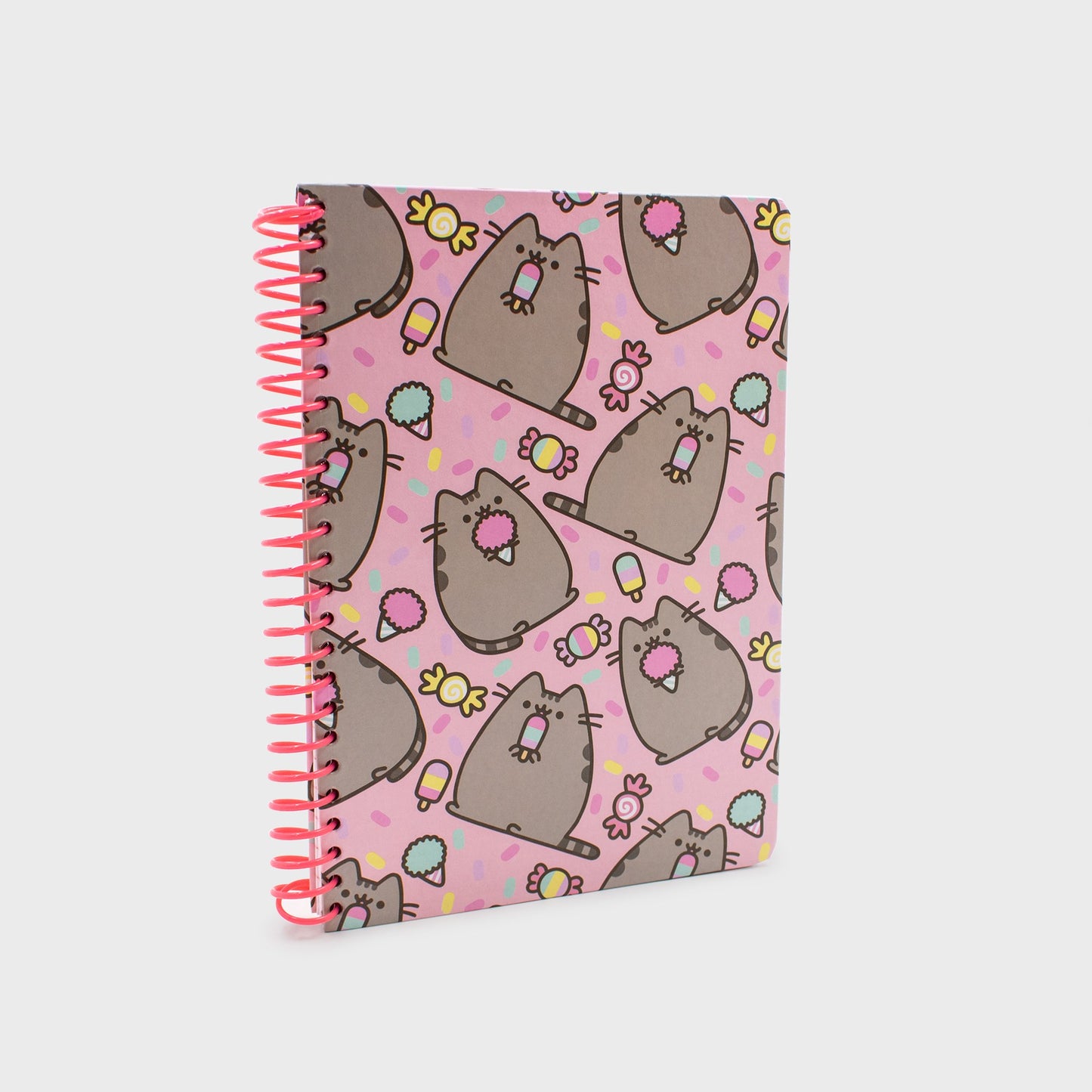 Pusheen Ice Cream and Popsicle Spiral Notebook