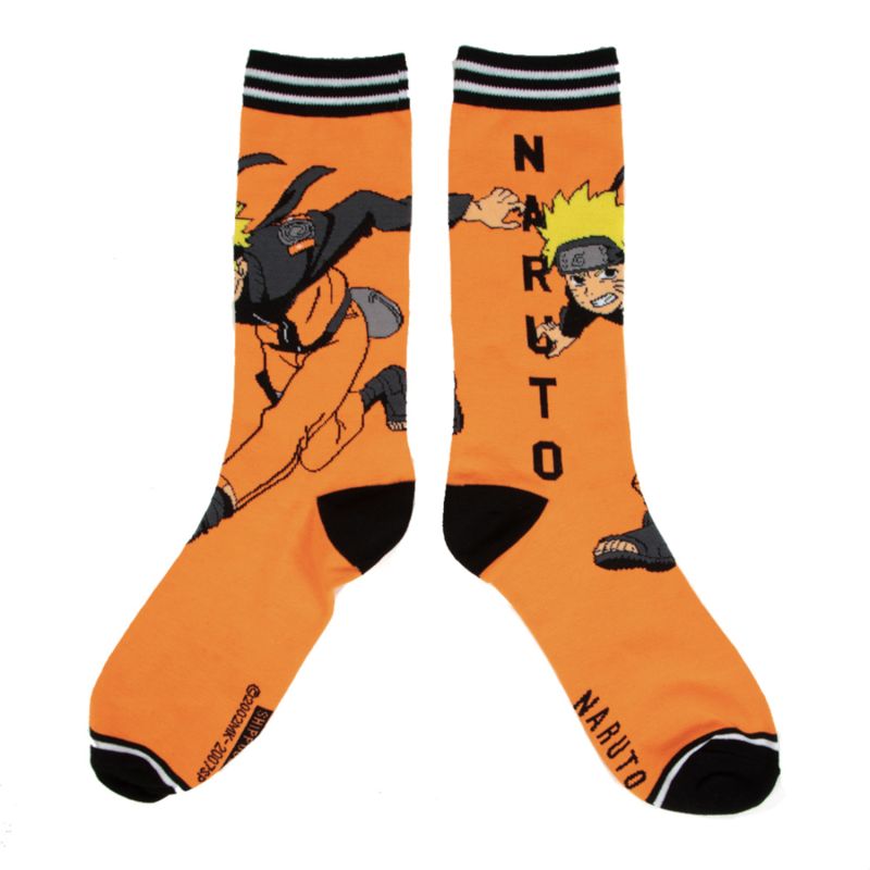 Naruto Shippuden Collection 3-Pair Sock Pack in a Ramen Takeout Gift Box