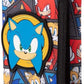 Sega Sonic The Hedgehog Kids Trifold Wallet With Modled Patch