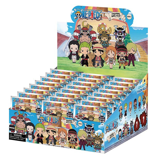 One Piece 3D Figural Foam Bag Clip in Blind Bag Series 2