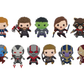 Marvel Avengers End Game Porte-clés en mousse 3D Collection de boîtes aveugles