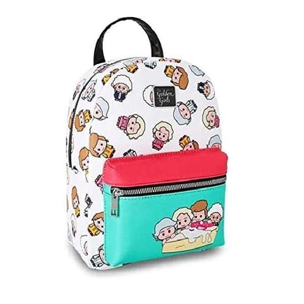 Golden Girls All-Over Print White Mini Backpack