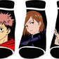 Jujutsu Kaisen 5-Pack Ankle Socks