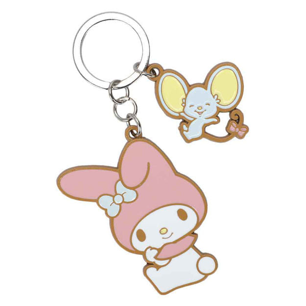 My Melody Metal Keychain