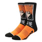 Bleach Ichigo Orange And Black Athletic Socks