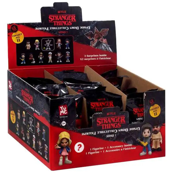 Pack de figurines mystères à l'envers Stranger Things série 1