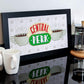 Central Perk 10" x 18" Art mural encadré Amis