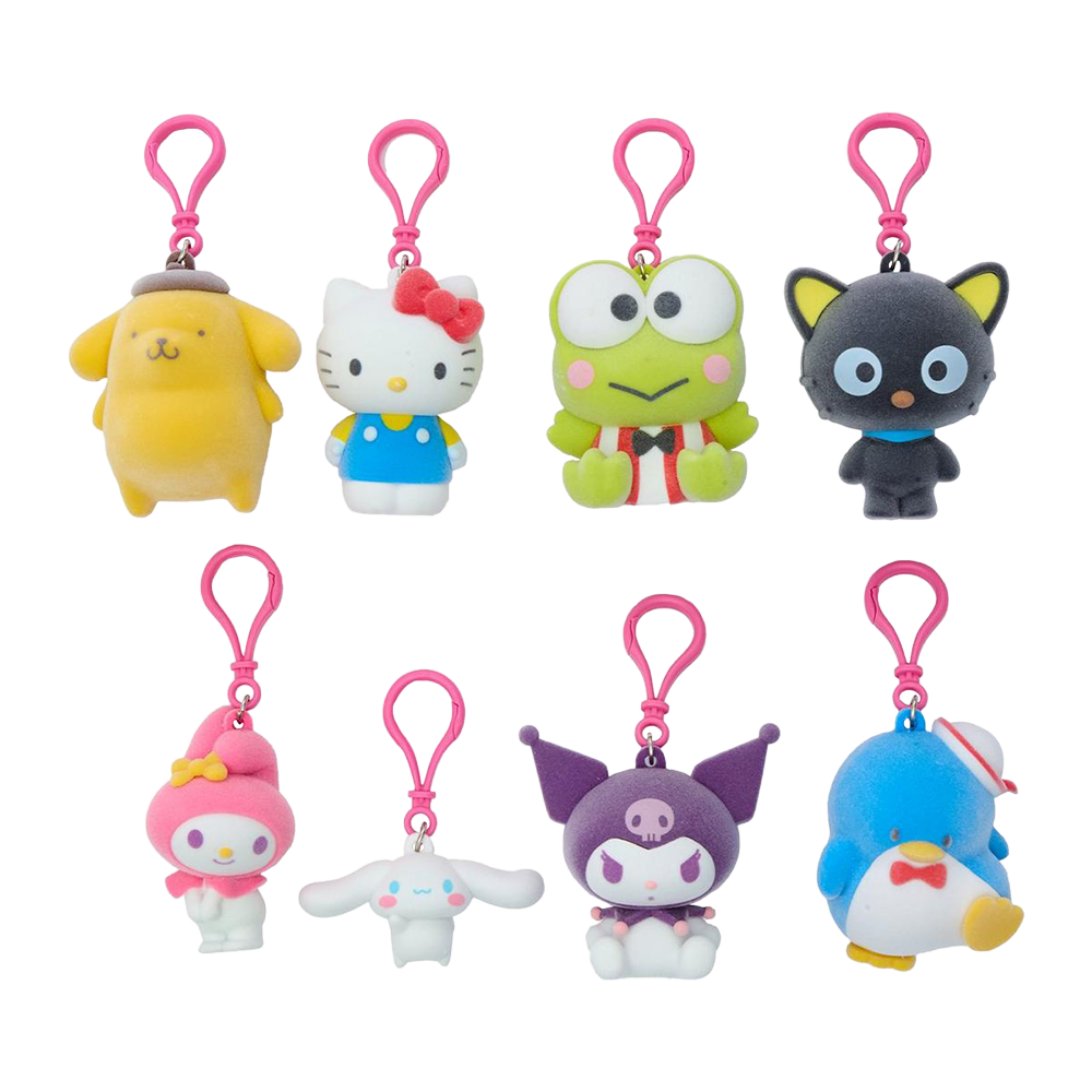 Hello Kitty & Friends: Flocked Bag Clip - Special Collection (1 Random Selection)