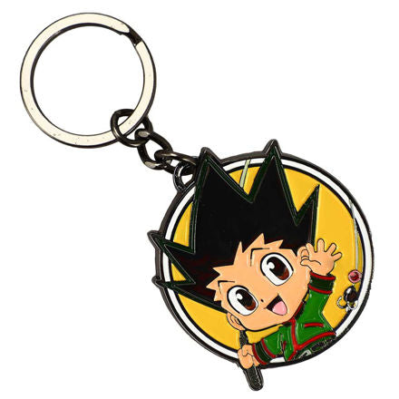 Hunter x Hunter Gon Freecss Metal Chibi Keychain