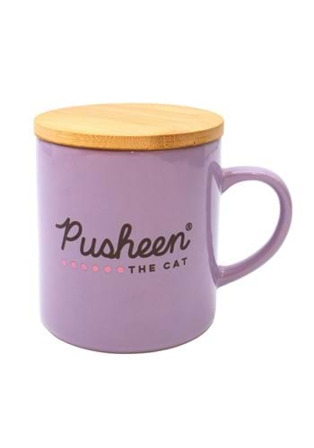 Pusheen Purple Ice Cream Coaster Mug