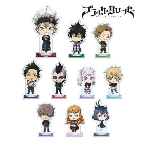 Black Clover Acrylic Stand Blind Box Collection