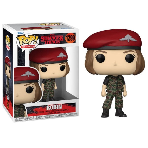 Funko Pop! Stranger Things Season 4 Robin in Hunter Outfit