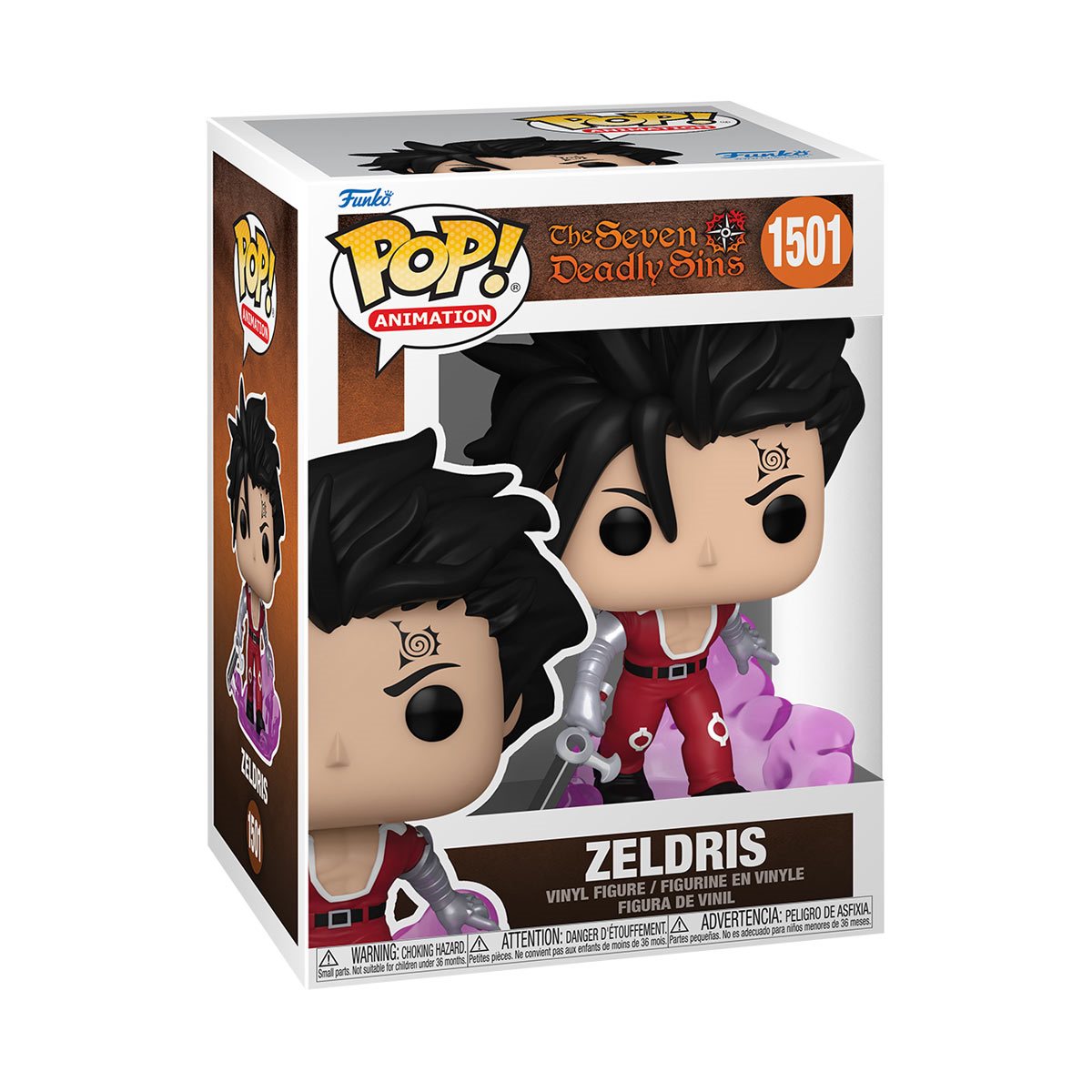 Funko Pop! Animation Vinyl Figure #1501 Seven Deadly Sins Zeldris