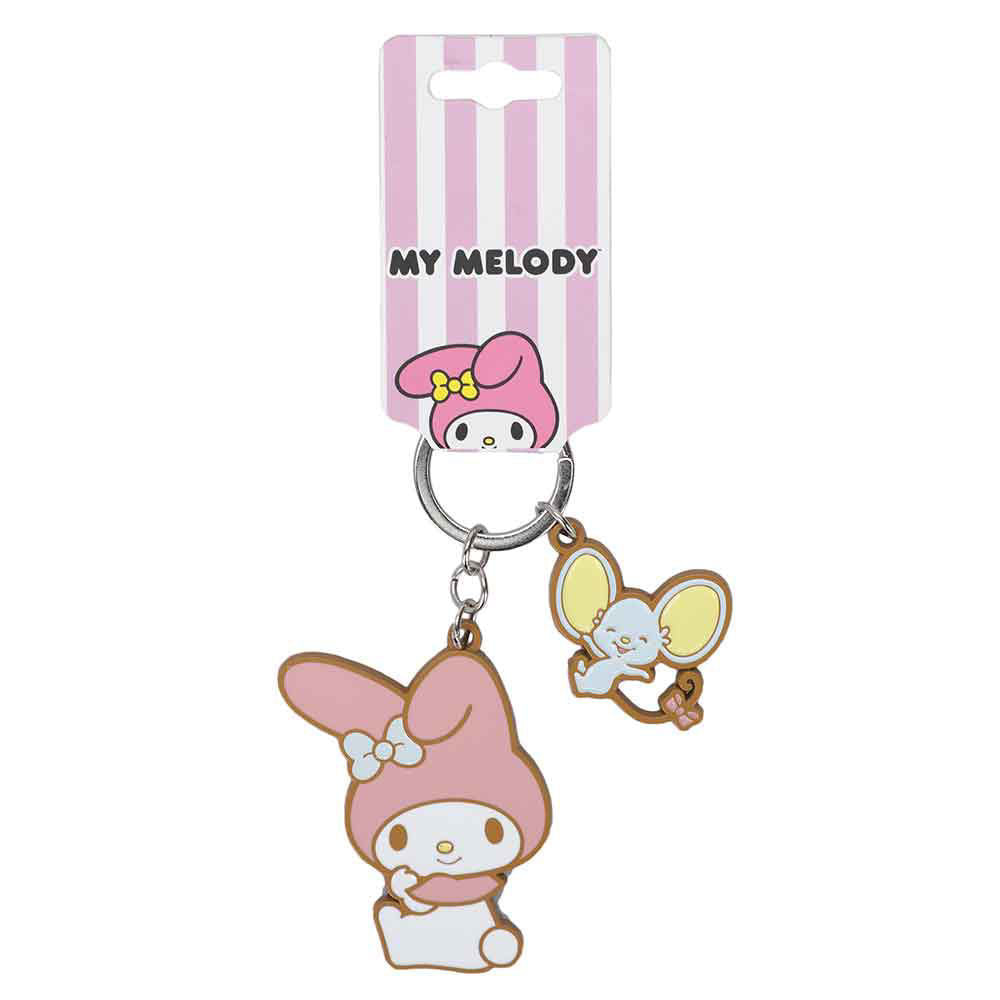 My Melody Metal Keychain