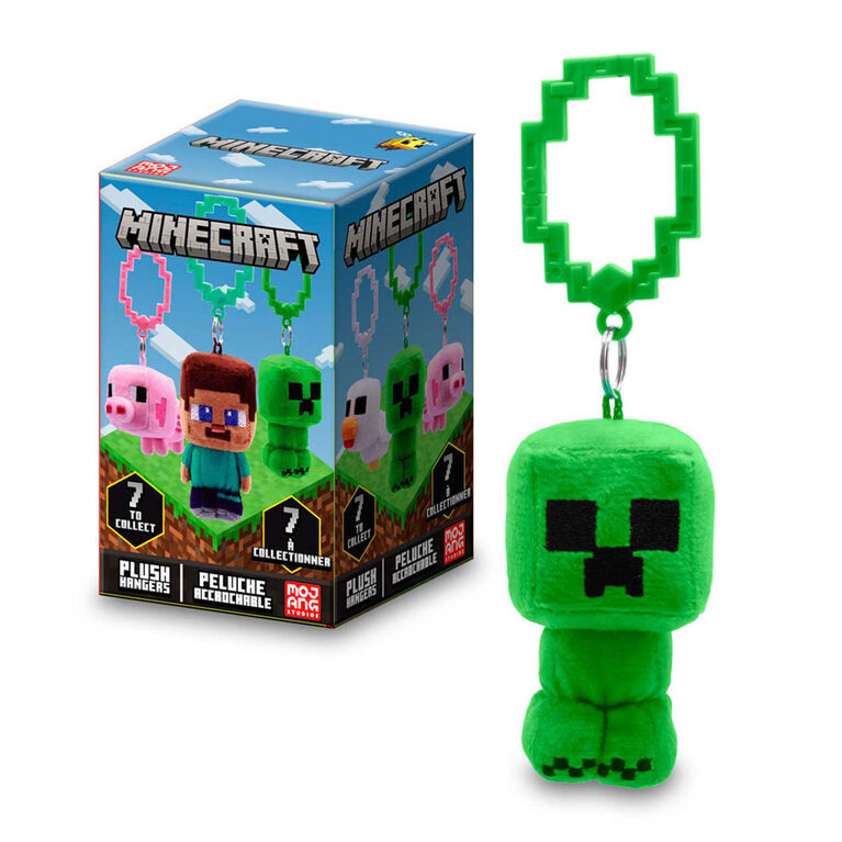 Boîte aveugle de cintre de sac à dos en peluche Minecraft