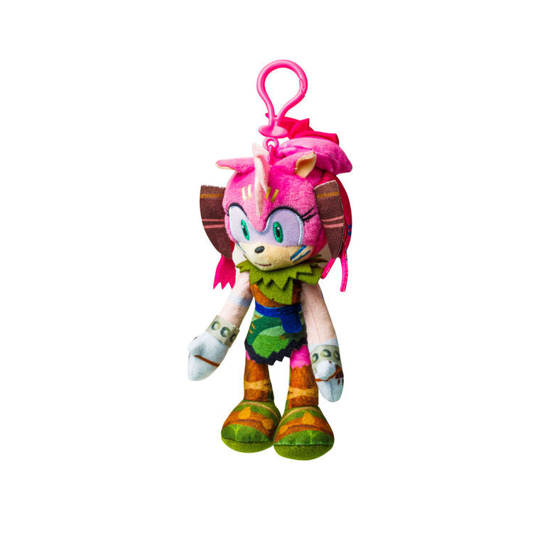 Sonic Prime Clip-On Plush: Amy Rose