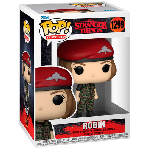 Funko Pop! Stranger Things Season 4 Robin in Hunter Outfit