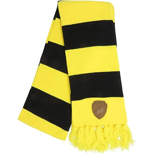 Harry Potter Hufflepuff House Acrylic Striped Scarf