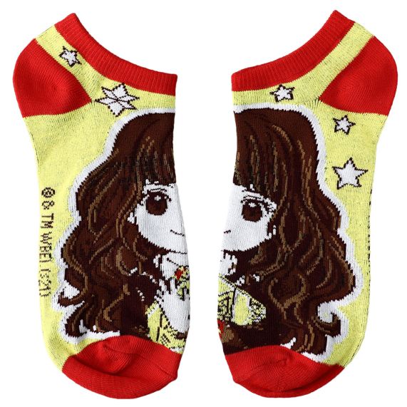 Harry Potter Chibi Style Characters 5-Pair Ankle Socks Pack