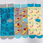 Coffret cadeau de 3 paires de chaussettes Golden Girls