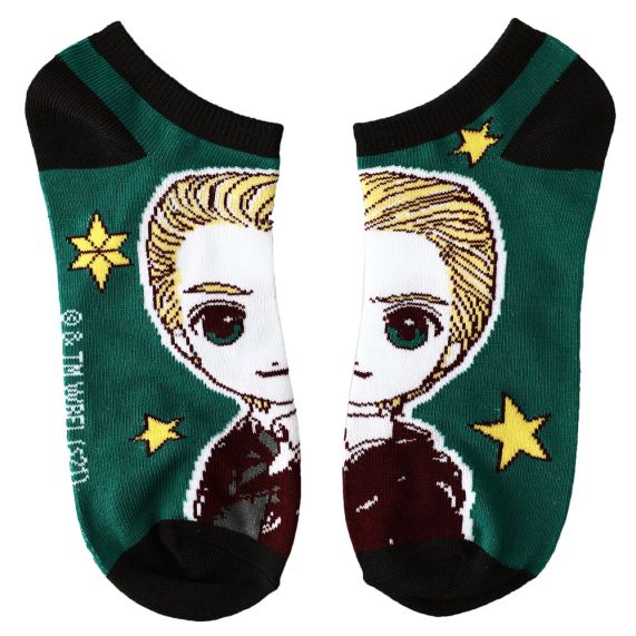 Harry Potter Chibi Style Characters 5-Pair Ankle Socks Pack