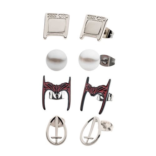 Lot de 4 clous d'oreilles WandaVision