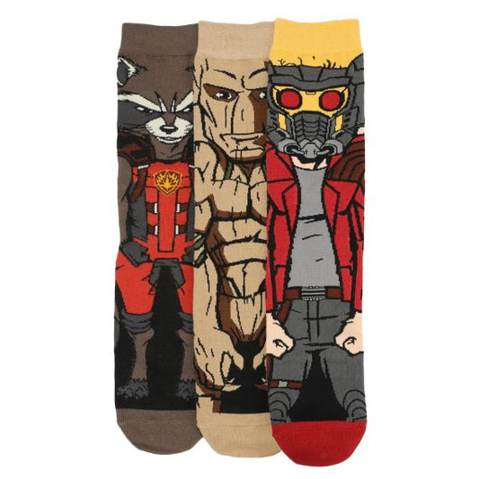 Marvel Guardians of the Galaxy Amigos Socks 3 Pack
