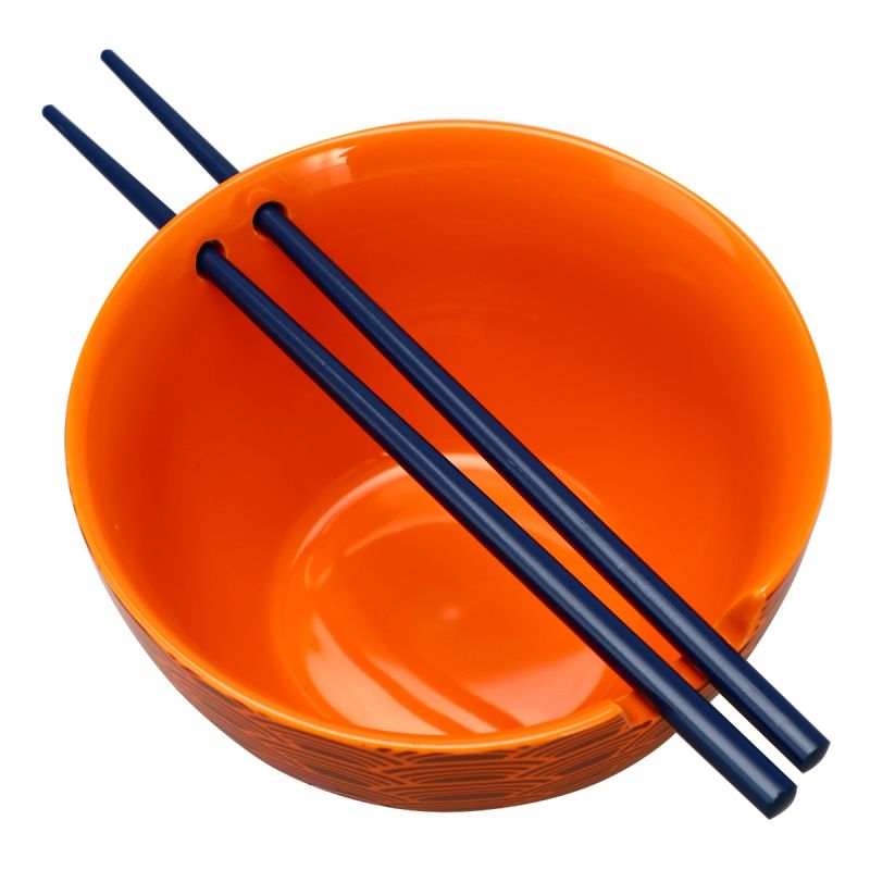 Naruto Ceramic Ramen Bowl with Chopsticks