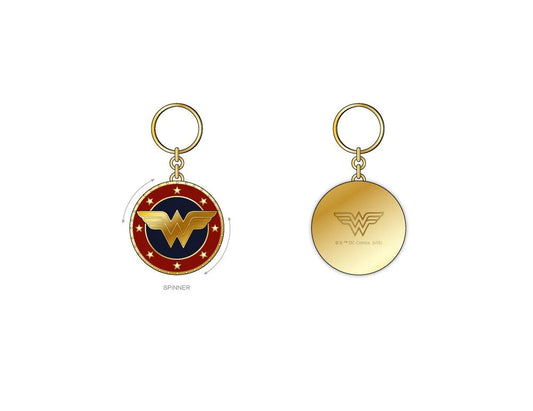 Wonder Woman DC Comics Rotating Metal Keychain