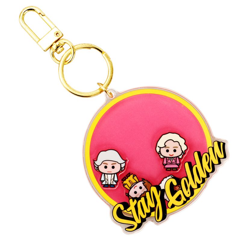 Porte-clés Stay Golden Golden Girls Shaker Charm