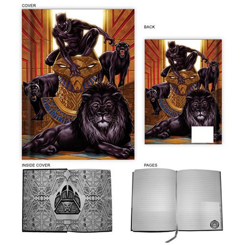 Carnet à couverture rigide de qualité supérieure Black Panther