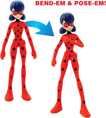 Bend-Ems - Miraculous Ladybug Posable Action Figure