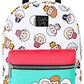 Golden Girls All-Over Print White Mini Backpack