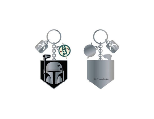 Porte-clés en métal Star Wars Boba Fett