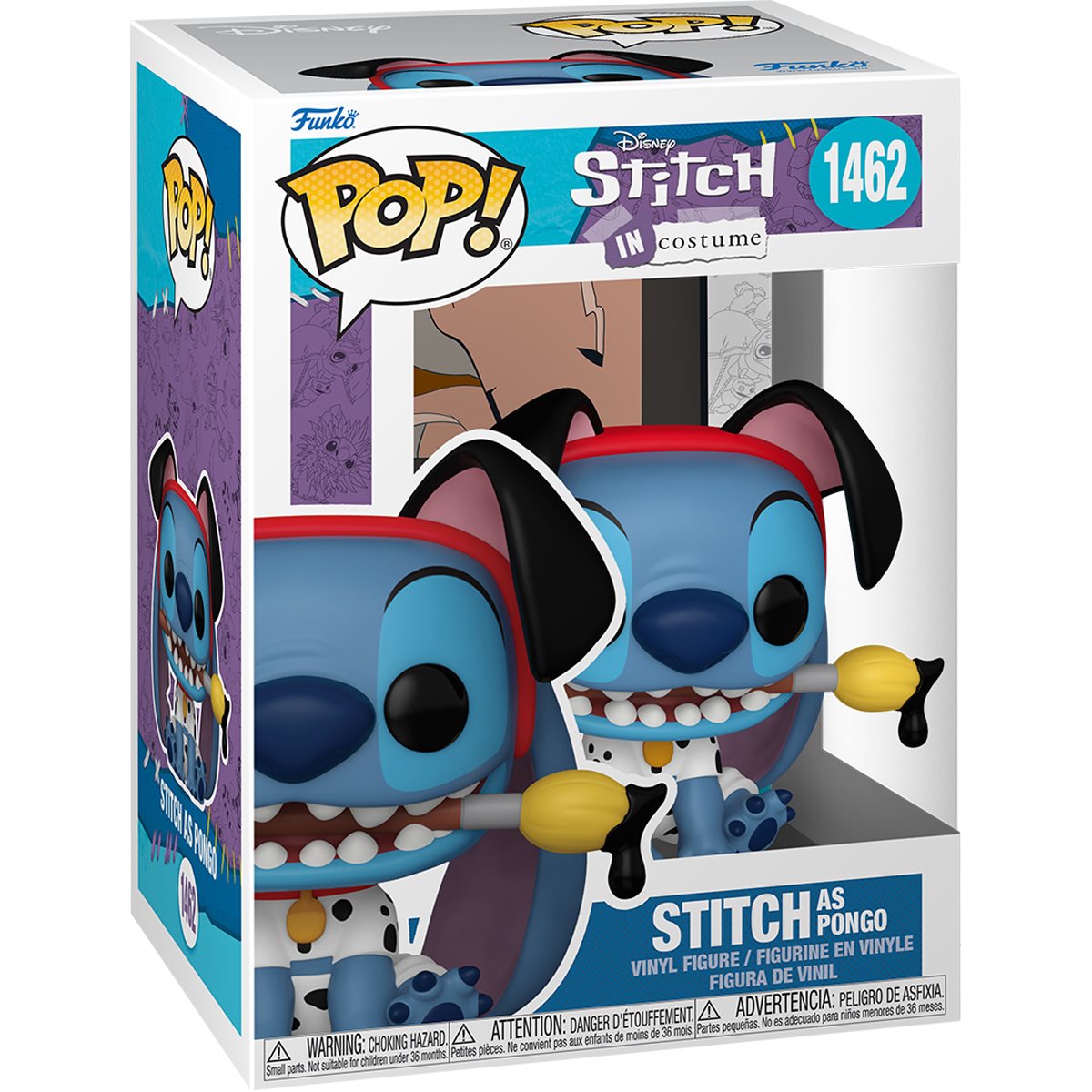 Lilo & Stitch Costume Stitch as Pongo Funko Pop! Vinyl Figure #1462