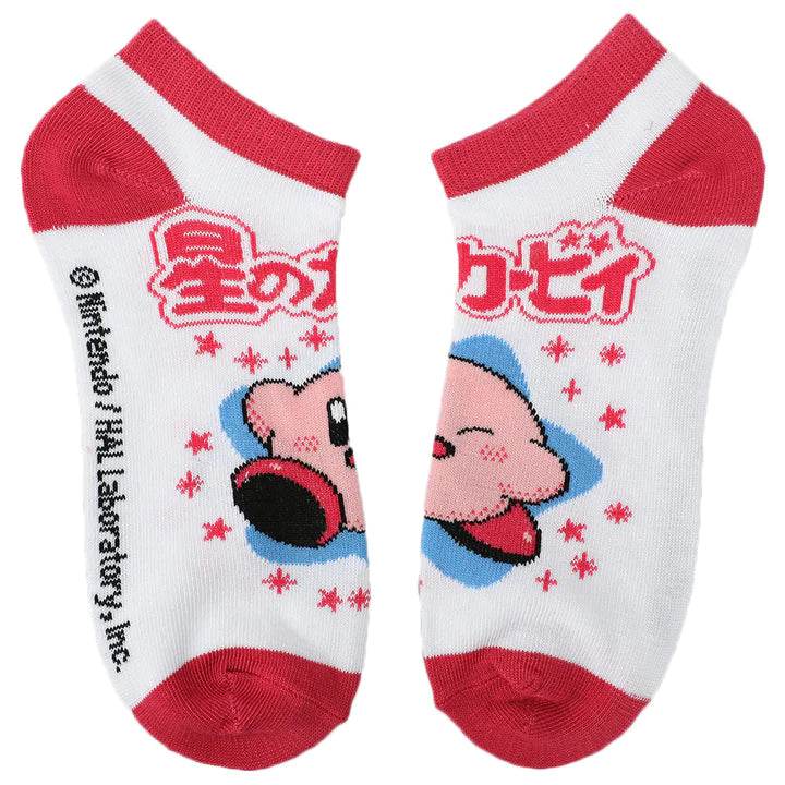 Kirby 5 Pair Ankle Socks Pack