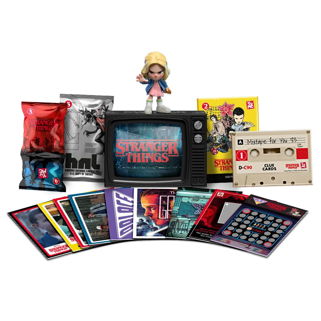 Capsule YuMe Stranger Things avec cartes