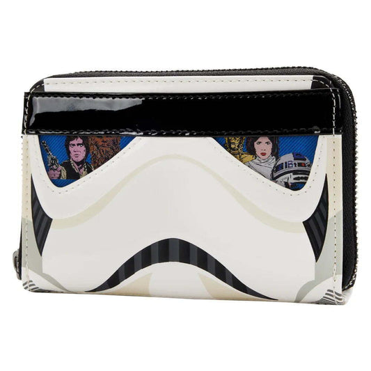 Portefeuille zippé Star Wars Stormtrooper Loungefly