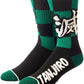 Demon Slayer Tanjiro Athletic Men's Crew Socks