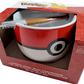 Nintendo Pokemon Pokeball 20oz Ceramic Ramen Bowl With Chopsticks