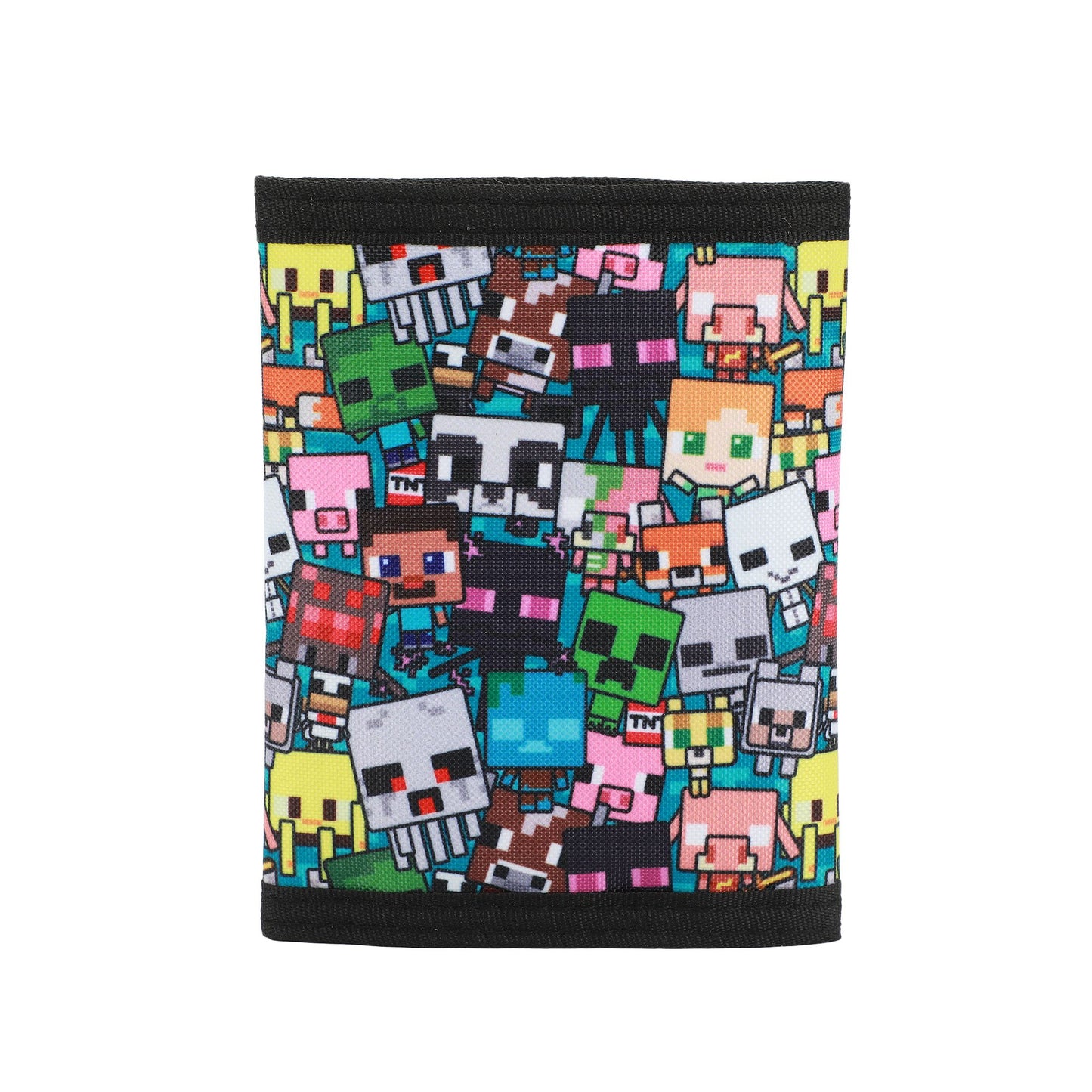 Minecraft Character Collage All Over Print Kids Trifold Wallet