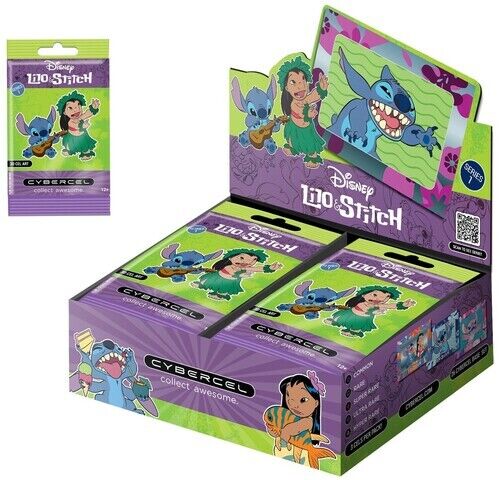 Lilo & Stitch Disney Series 1 Cybercel Cards - Random Pack