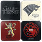 Ensemble de 4 sous-verres Game of Thrones