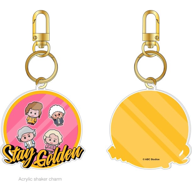 Porte-clés Stay Golden Golden Girls Shaker Charm