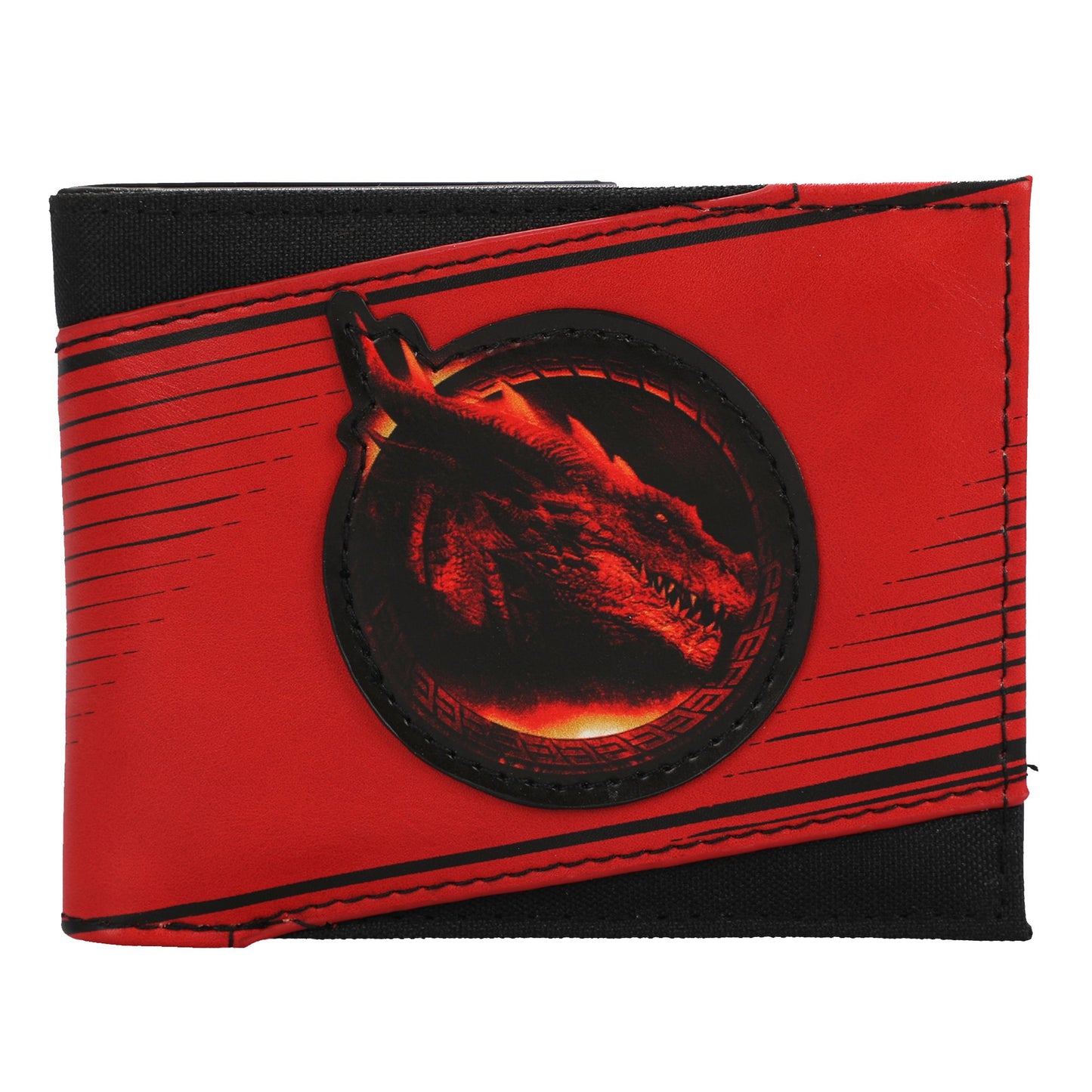 Donjons &amp; Dragons Portefeuille en nylon imprimé dragon rouge