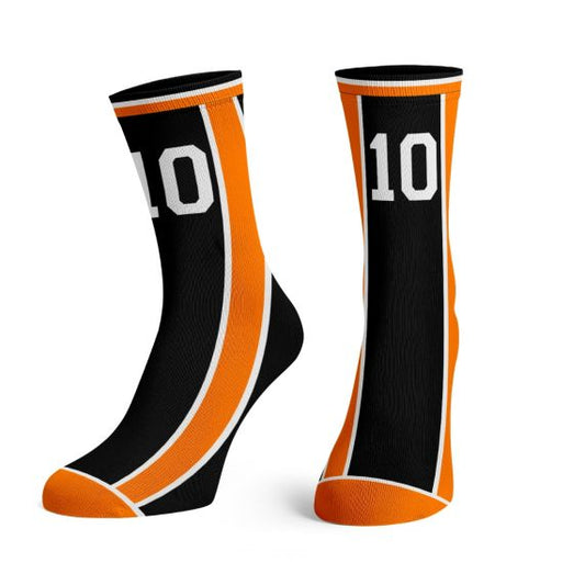 Haikyu !! Shoyo Hinata Jersey Numéro 10 Crew Chaussettes