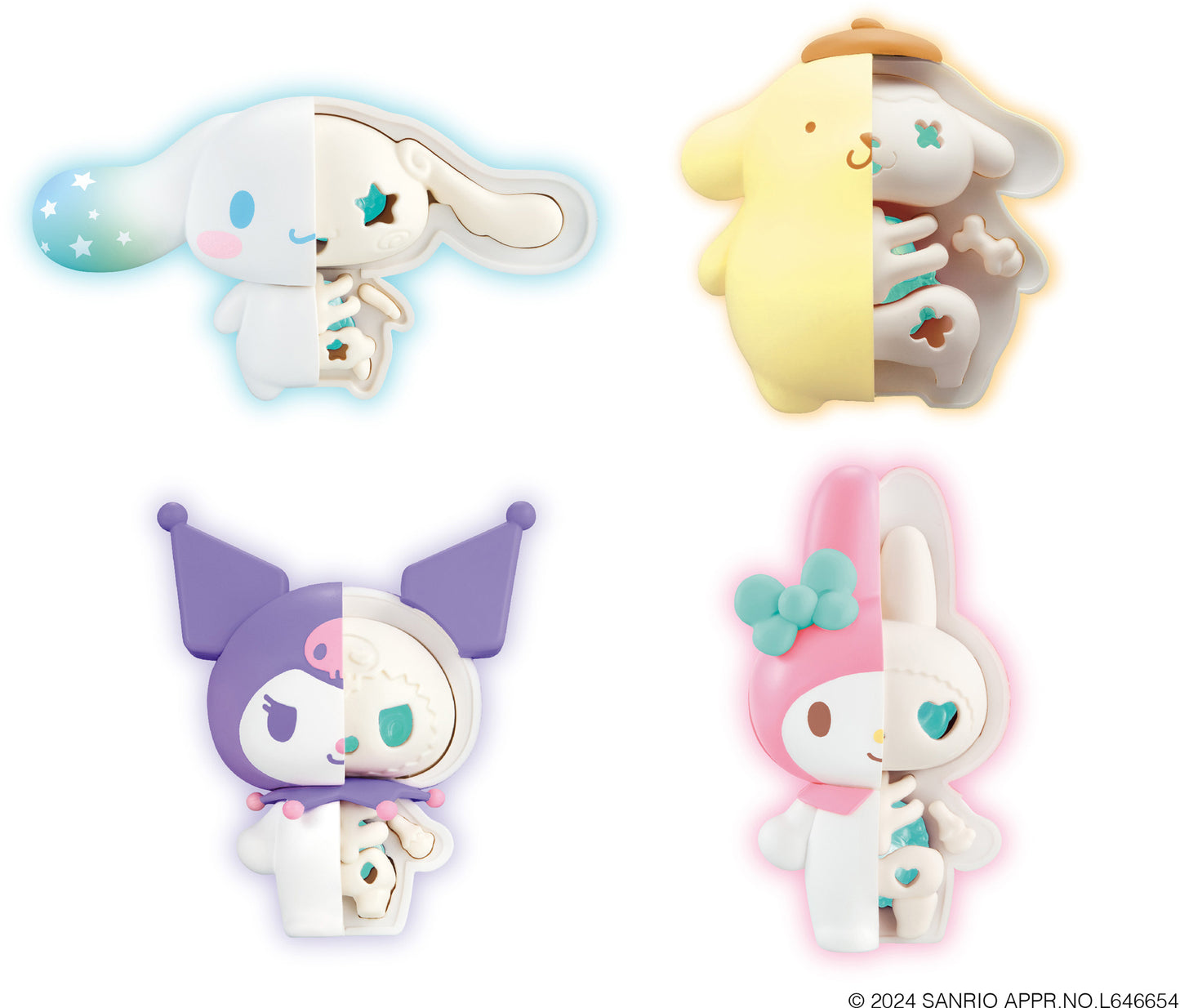 Sanrio Characters KAITAI Puzzle FANTASY Pop Mint Mix